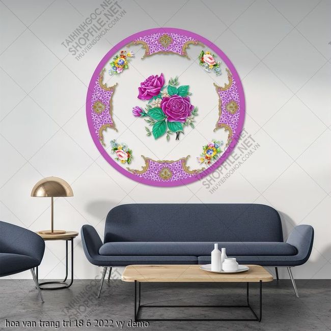 hoa van trang tri 18 6 2022 vy